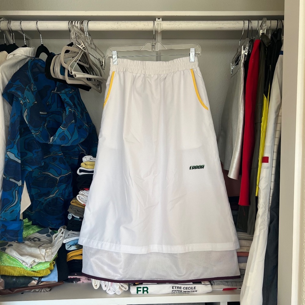 Ader Error white skirt